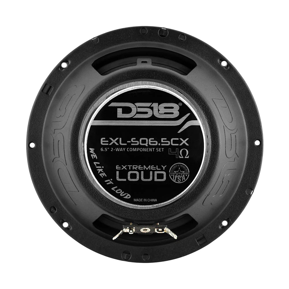 DS18 EXL 6.5" 2-Way Component Speaker System 400 Watts 4-Ohm