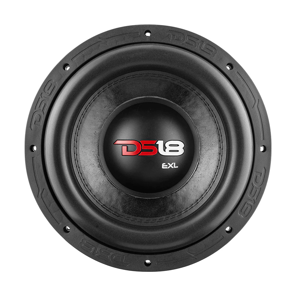 DS18 EXL X SERIES 1700W DVC 10" DUAL 2 OHM SUBWOOFER
