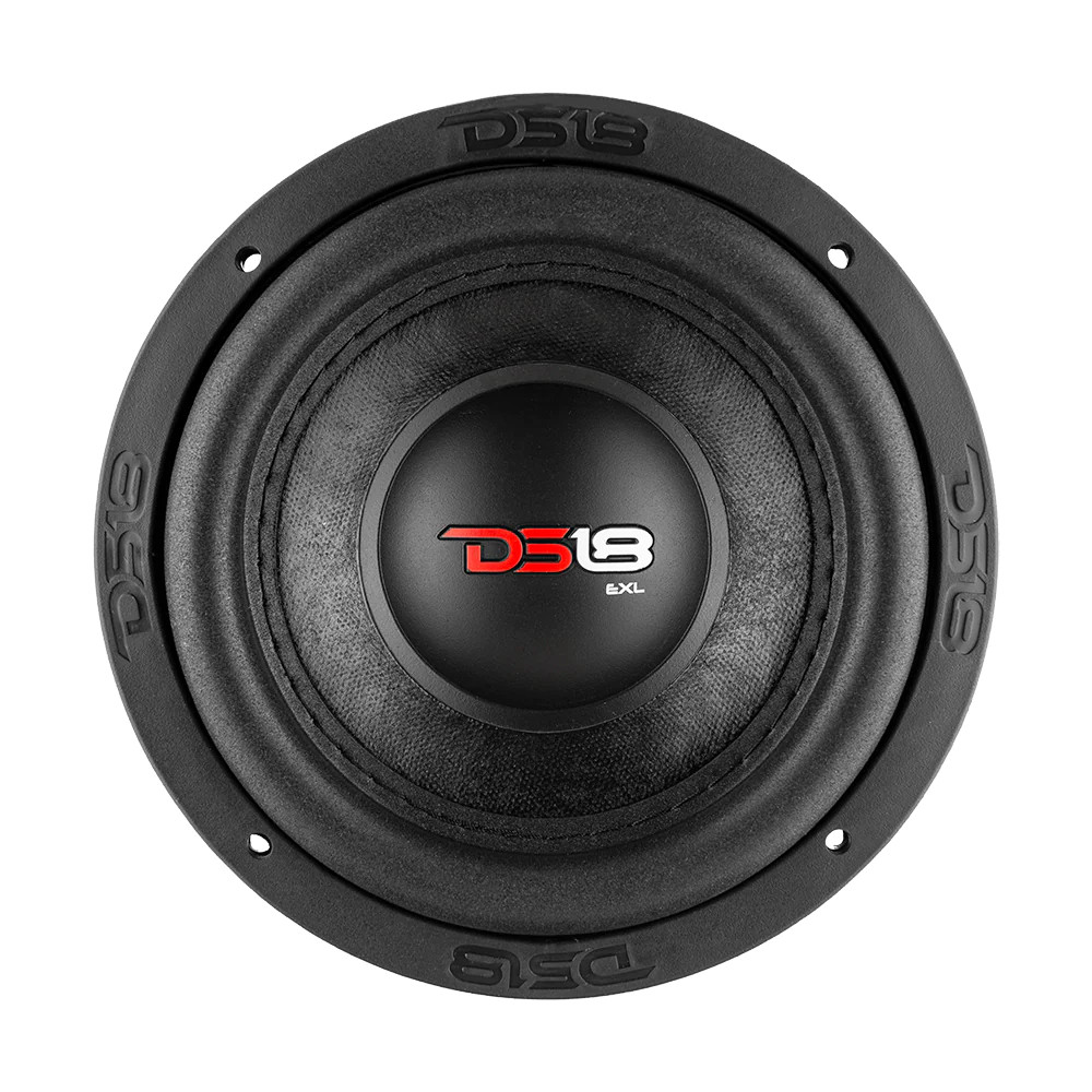 DS18 EXL SERIES 6" 800W DUAL 4 OHM SUBWOOFER