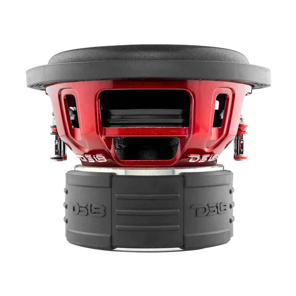 EXL Red Frame 8" 1200 Watts Subwoofer Dvc 2-Ohms EXL Red Frame 8" 1200 Watts Subwoofer Dvc 2-Ohms