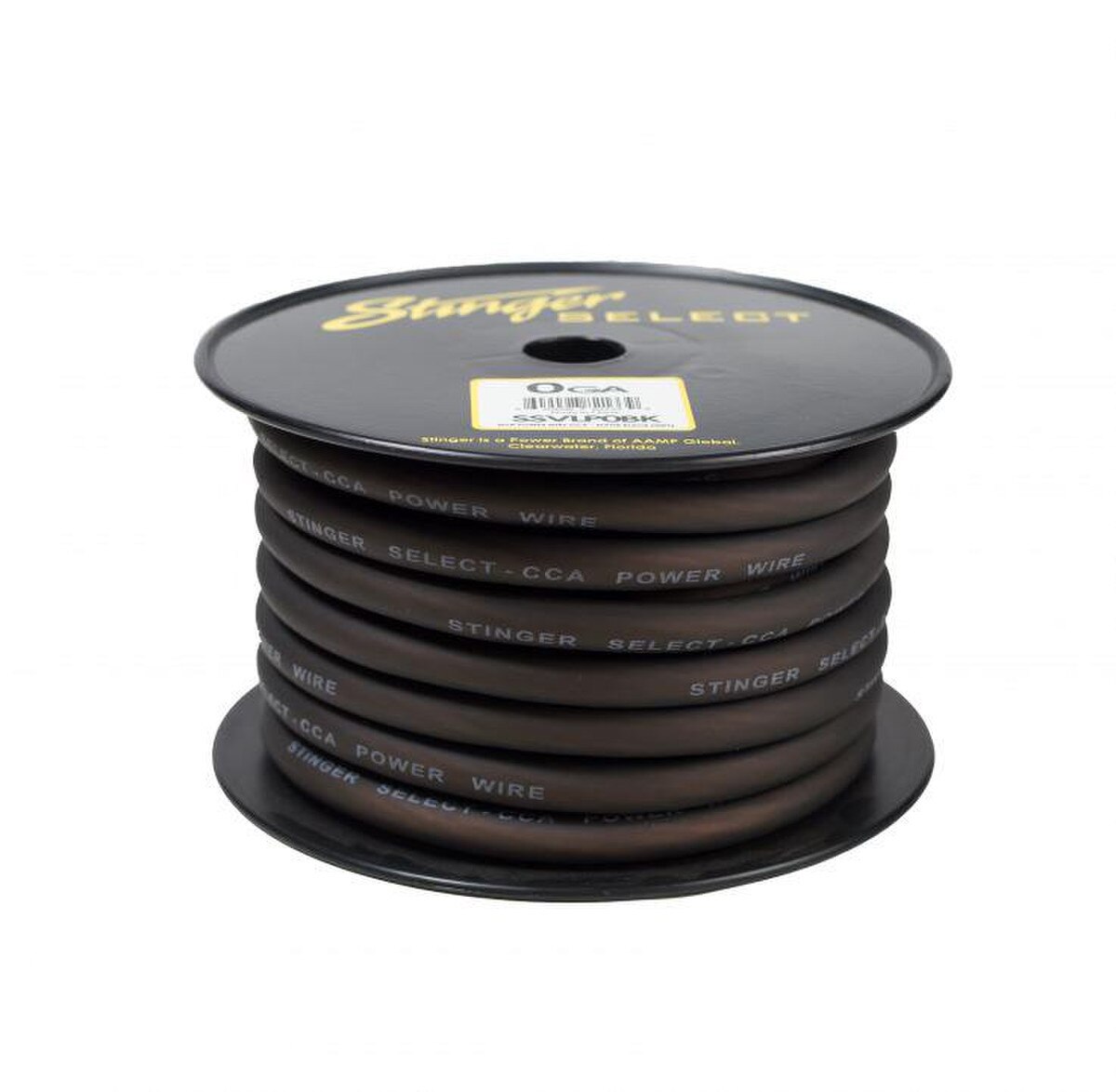 STINGER SELECT 0GA BLACK WIRE - 50' ROLL