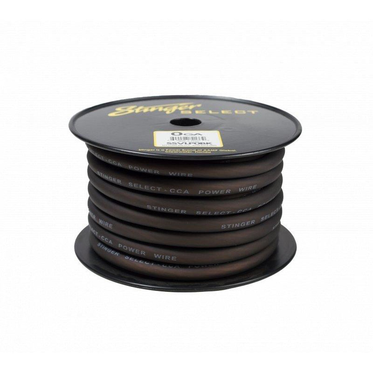 STINGER SELECT 0GA BLACK WIRE - 50' ROLL