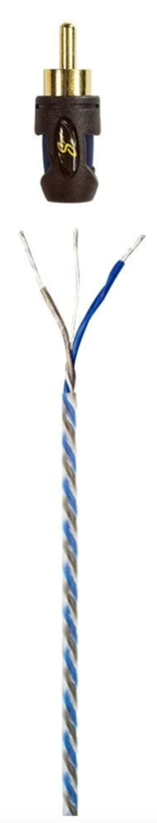 STINGER X1 SERIES 2 CHANNEL 17' PREMIUM DIRECTIONAL OFC COPPER RCA SIGNAL CABLE