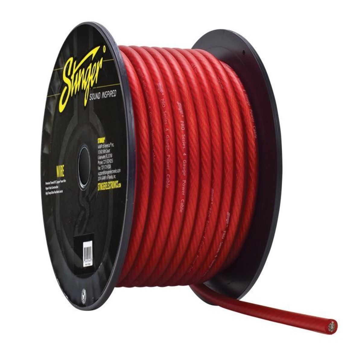 PRO 4ga Translucent Red 100ft Roll
