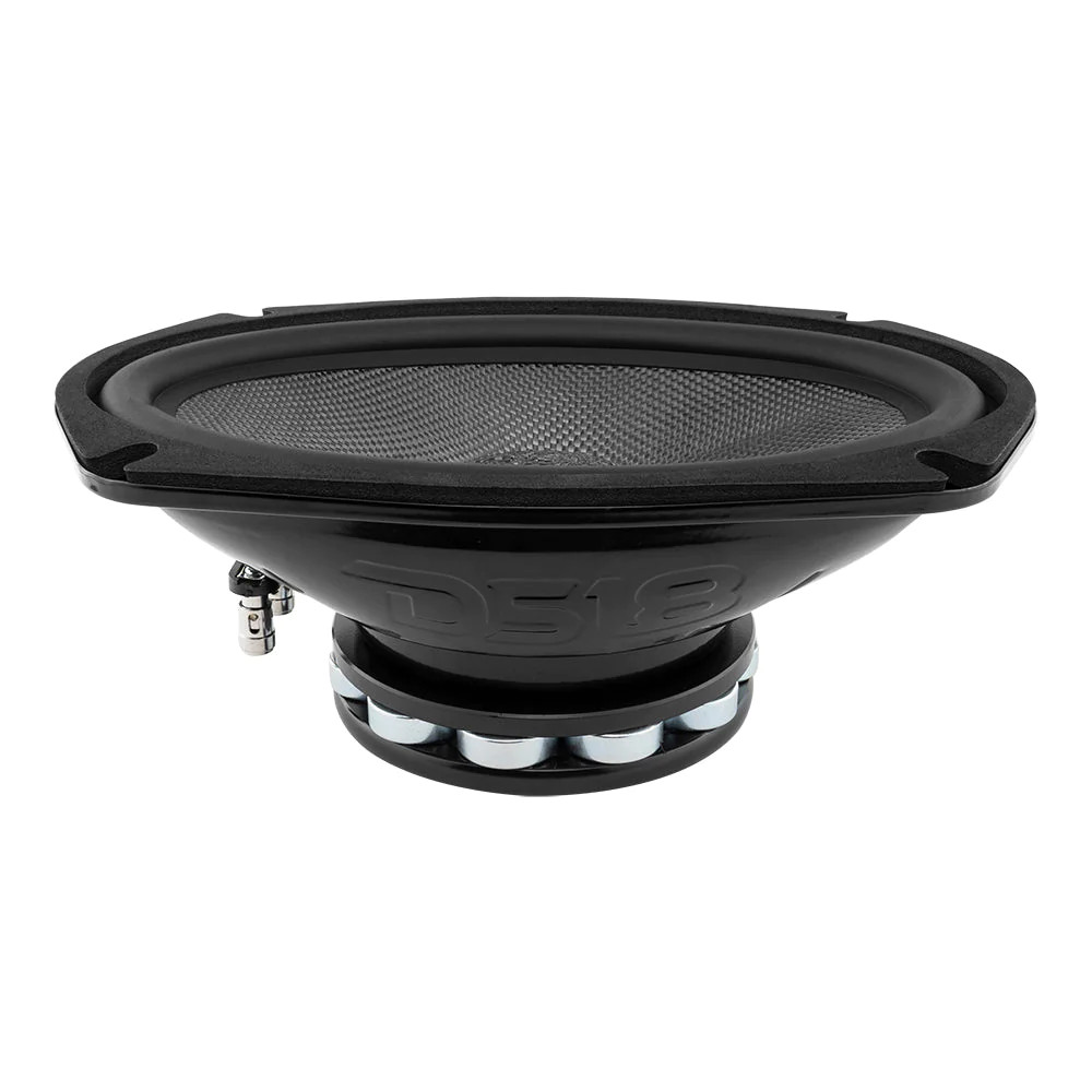 DS18 PRO 6X9 Carbon Fiber Water resistant Cone Neodymium  Mid-Bass Loudspeaker 4-Ohm