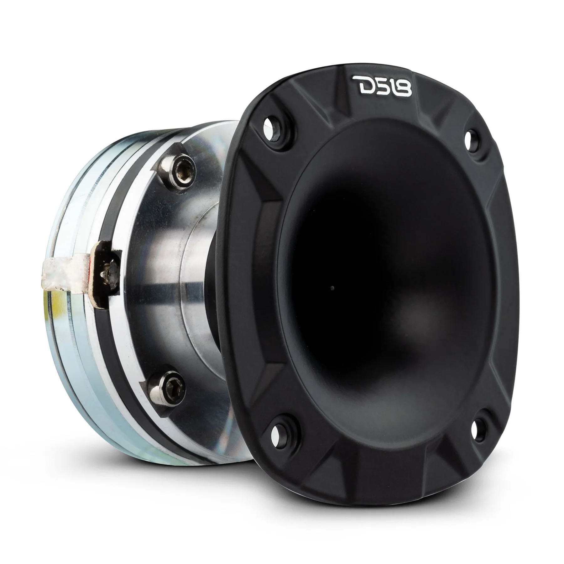DS18 PRO 3.5" DRIVER WITH 1" THROAT COMPRESSION TWEETER KIT. 1.5" POLYIMIDE VOICE COIL AND NEODYMIUM MAGNET