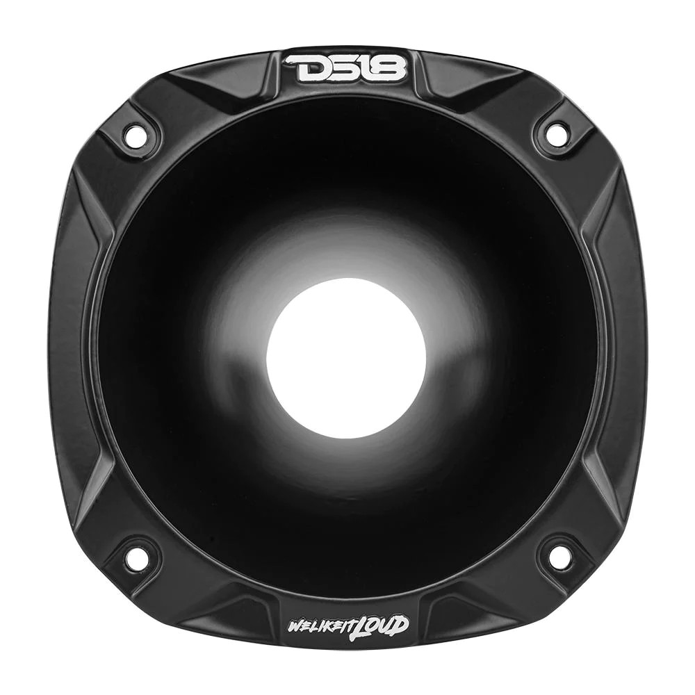 DS18 PRO BOLT ON 2" X 10.84" ALUMINUM HORN - BLACK