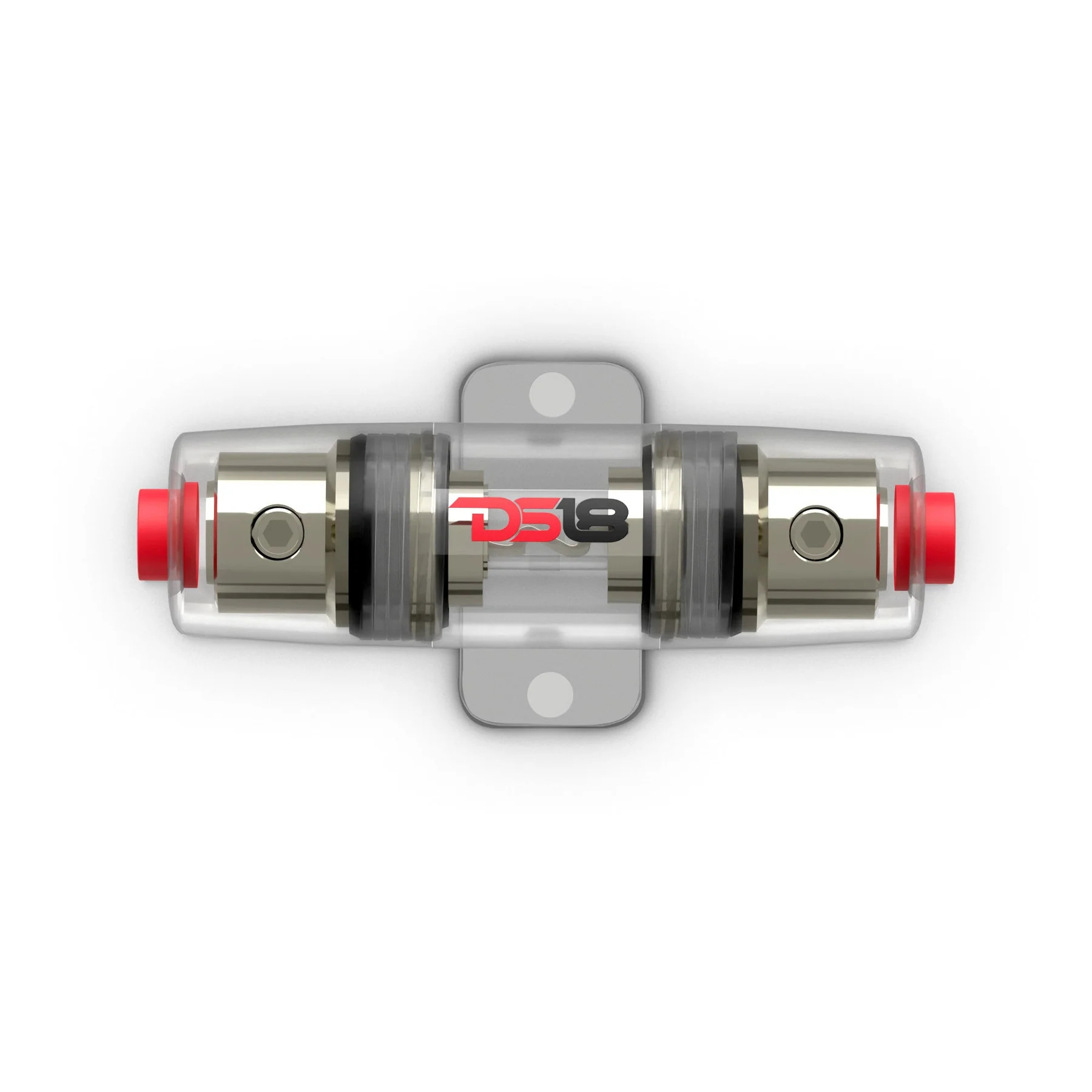 AGU FUSE HOLDER 4/8GA IN 4/8GA OUT WITH 80A FUSE ROUND