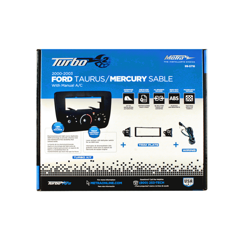 TAURUS / SABLE 00-03 KIT W/ HARNESS