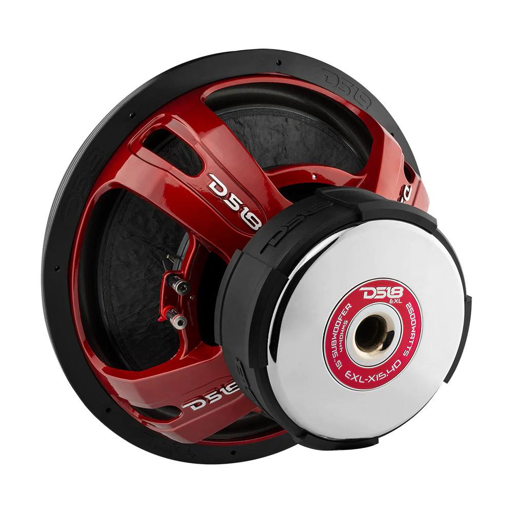 DS18 EXL X SERIES 15" DUAL 4 OHM SUBWOOFER