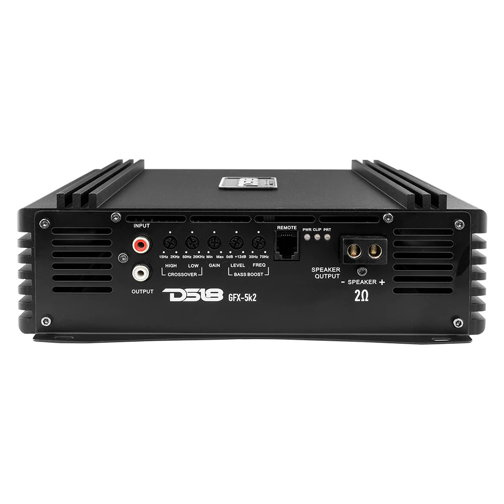 DS18 GFX SERIES PRO FULL RANGE CLASS D MONO BLOCK AMPLIFIER 5000W RMS @ 2 OHM