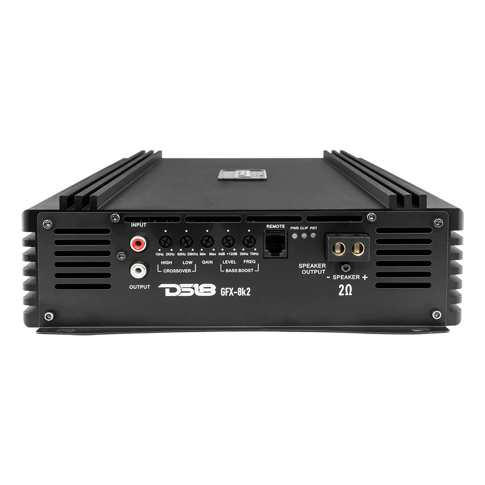 DS18 GFX SERIES PRO FULL RANGE CLASS D MONO BLOCK AMPLIFIER 8000W RMS @ 2 OHM