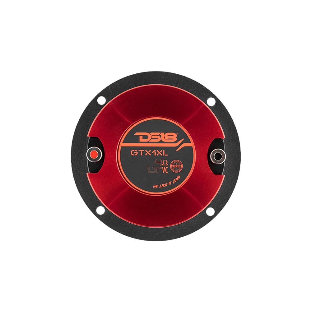 DS18 SOUND QUALITY LOUD COMPRESSION HORN 1.3' VOICE COIL SUPER BULLET TWEETER - EACH