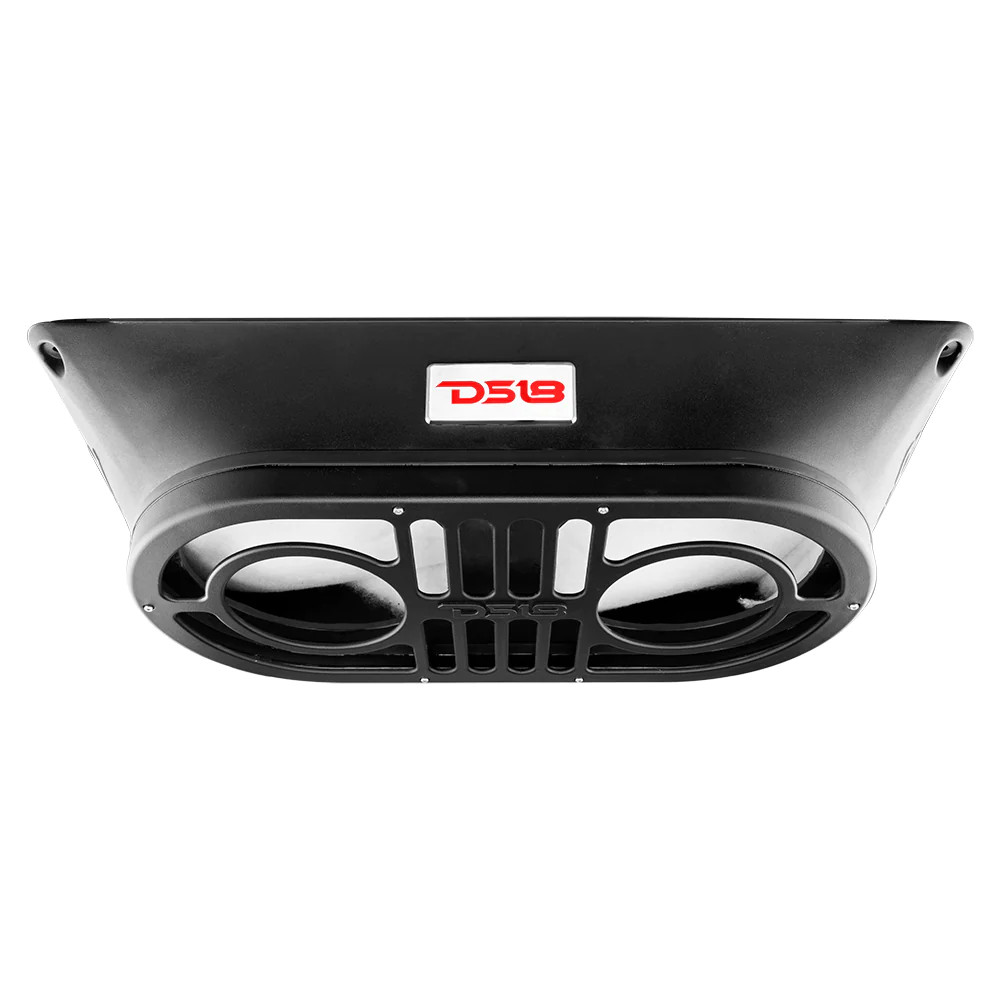 DS18 JEEP TAILGATE SUBWOOFER ENCLOSURE - DUAL 10"