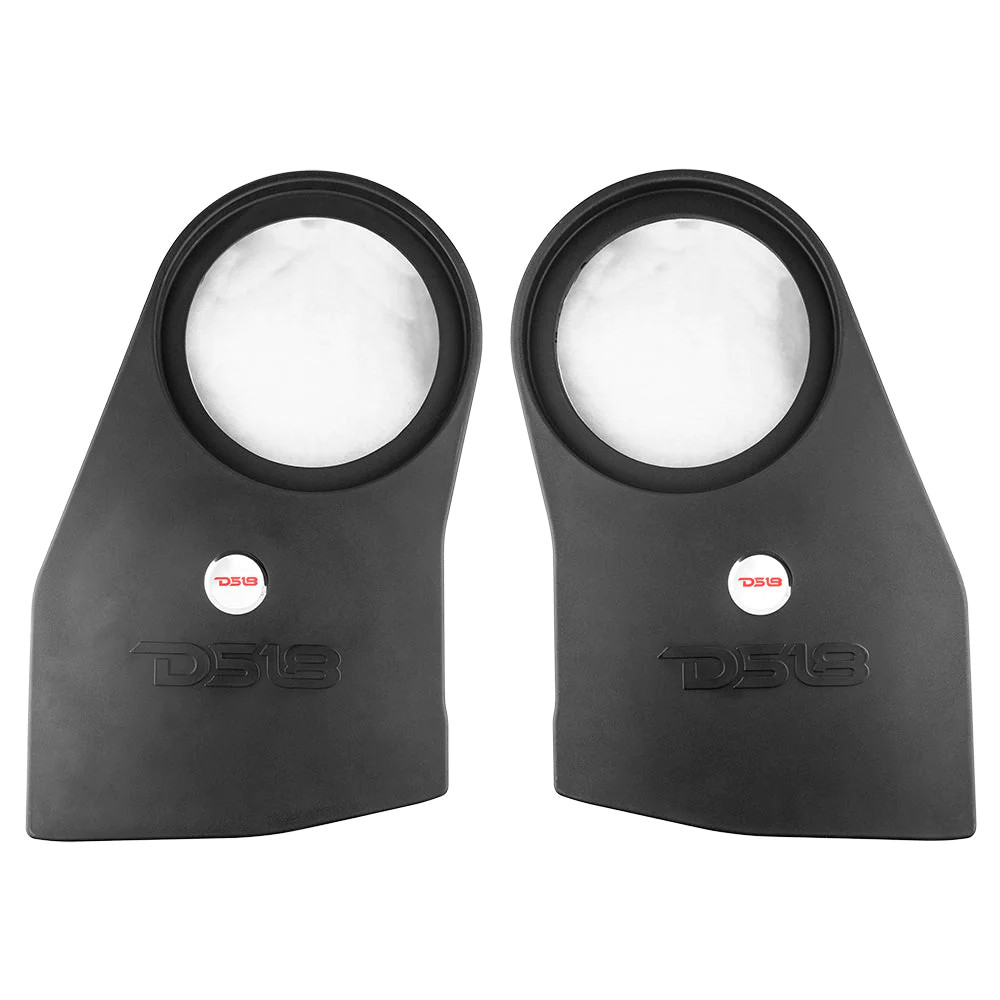 DS18 EXCLUSIVE JEEP JL/JLU SERIES WHEEL WELL 10' SUBWOOFER ENCLOSURES LEFT & RIGHT SIDE