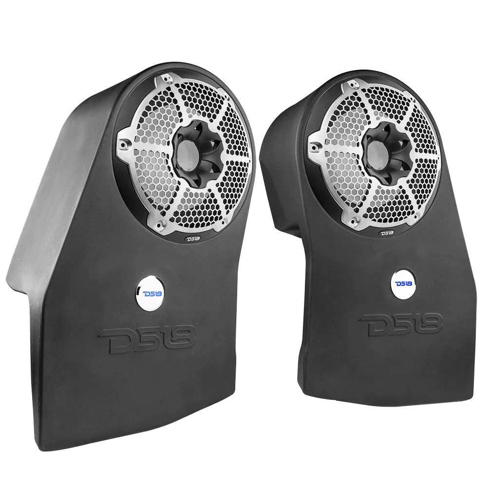DS18 EXCLUSIVE JEEP JL/JLU SERIES WHEEL WELL 10' SUBWOOFER ENCLOSURES LEFT & RIGHT SIDE