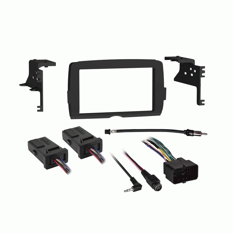 METRA HARLEY DAVIDSON 2014 UP DOUBLE DIN KIT WITH MODULE