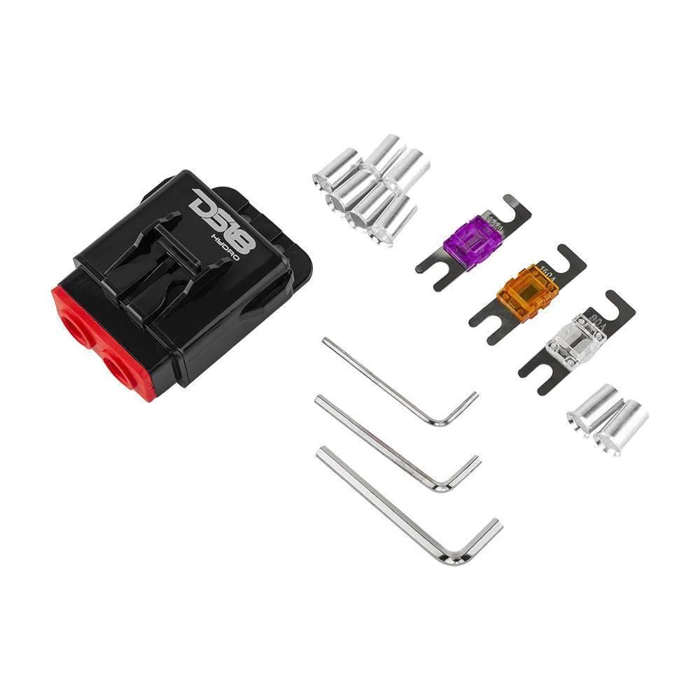 DS18 WATERPROOF 4GA MANL FUSE HOLDER