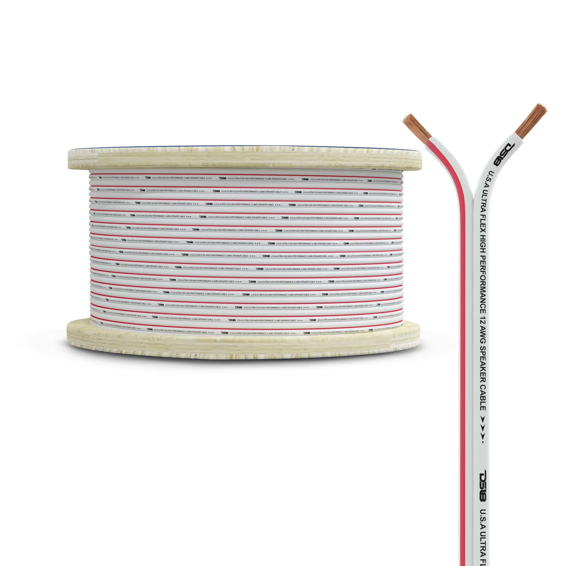 DS18 HYDRO MARINE TIN COATED 100% COPPER 12GA SPEAKER WIRE 150'