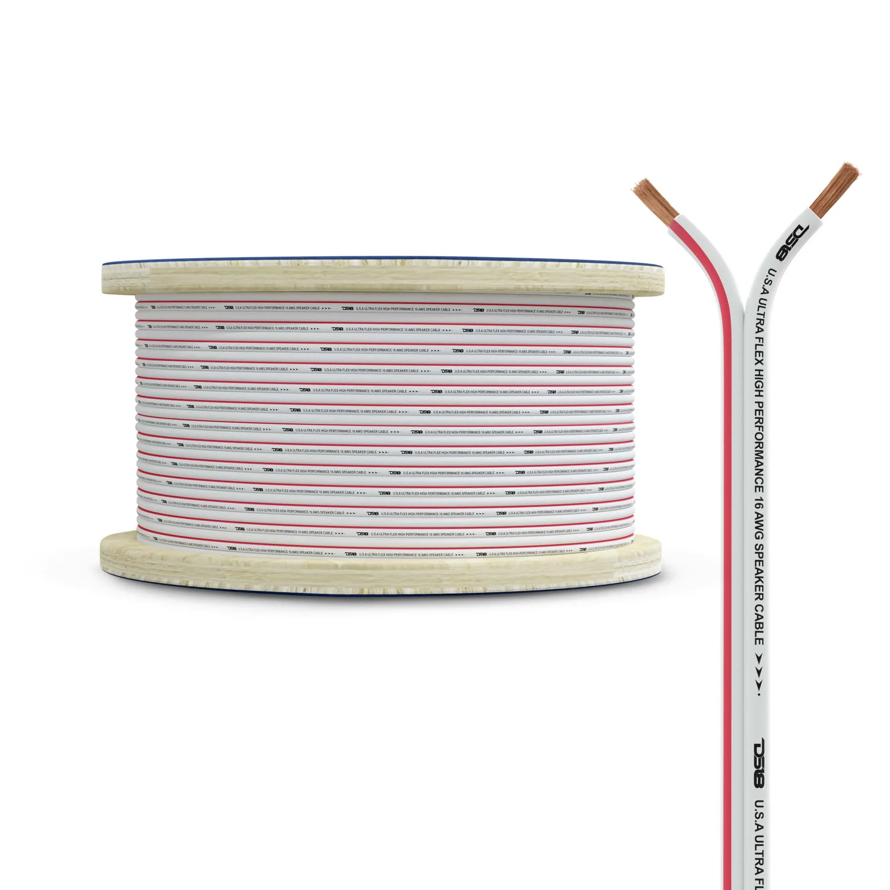 DS18 HYDRO MARINE TIN COATED 100% COPPER 16GA SPEAKER WIRE 150'