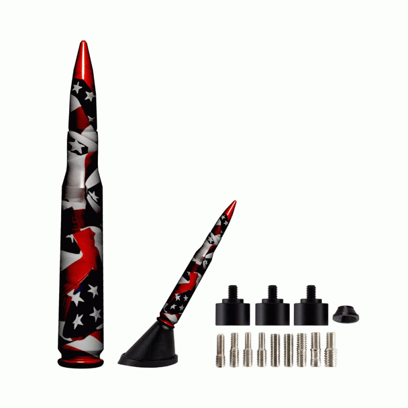U.S. Flag Wrap - .50 Caliber Replica Antenna