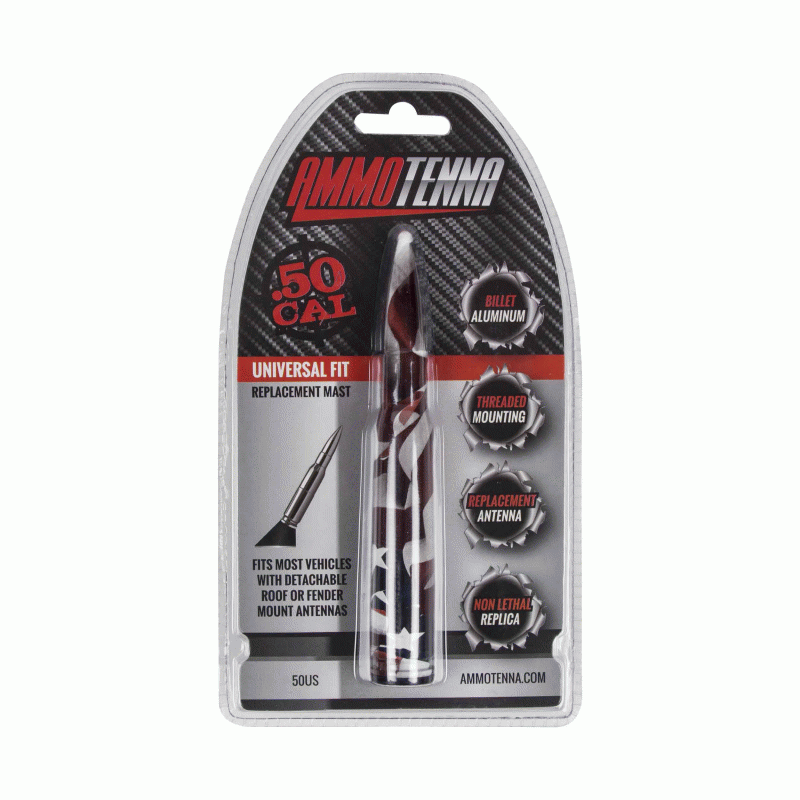 U.S. Flag Wrap - .50 Caliber Replica Antenna