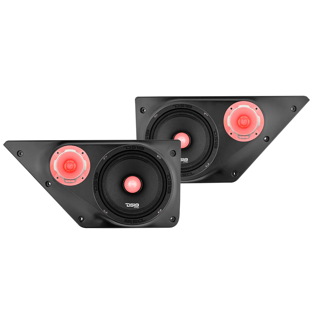 DS18 GEN6 FORD BRONCO FRONT DOOR SPEAKER PODS - LEFT & RIGHT