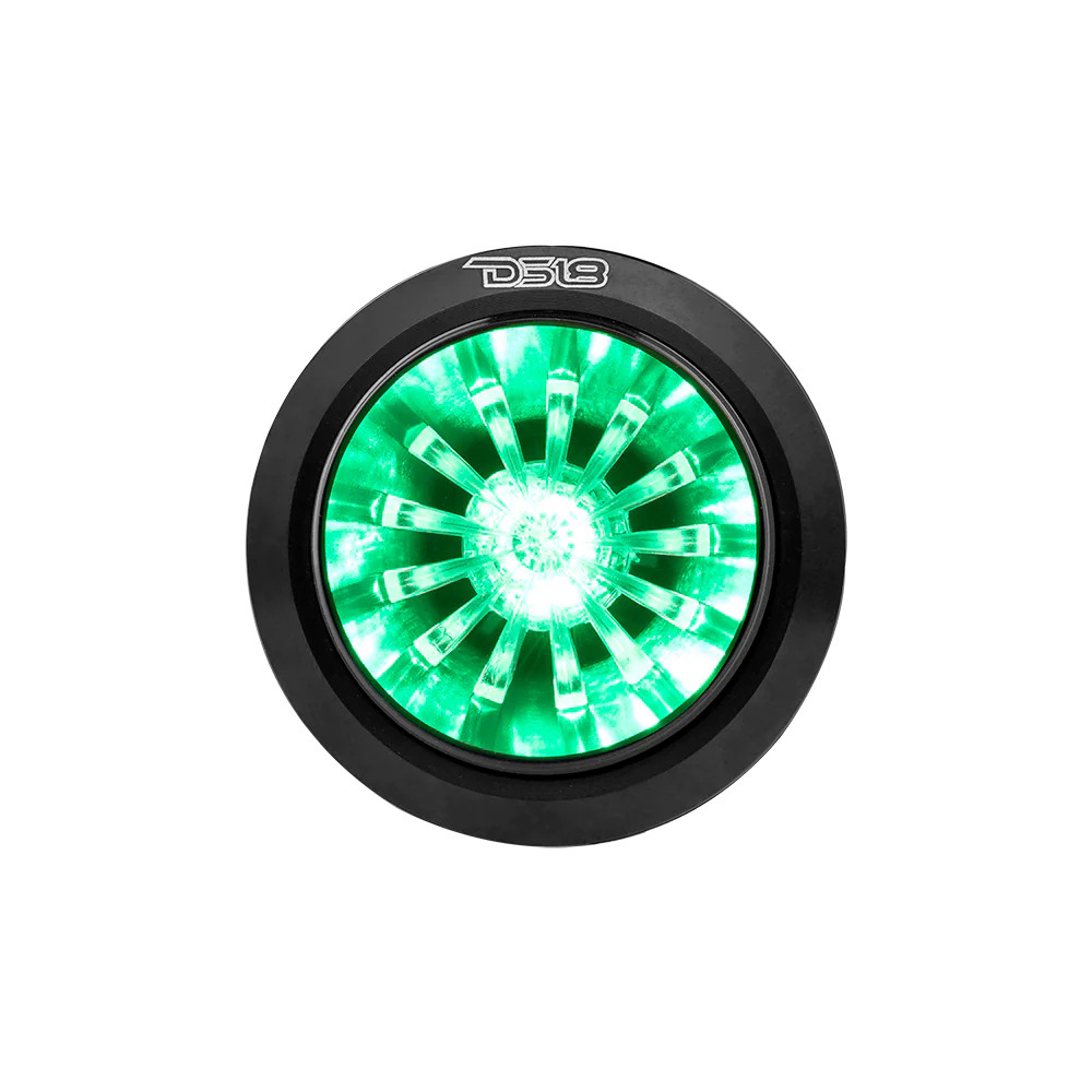DS18 PRO 1.6" SHALLOW HIGH COMPRESSION NEODYNIUM SUPER BULLET TWEETER - 280W 1" ALUMINUM VC WITH RGB LED LIGHTS