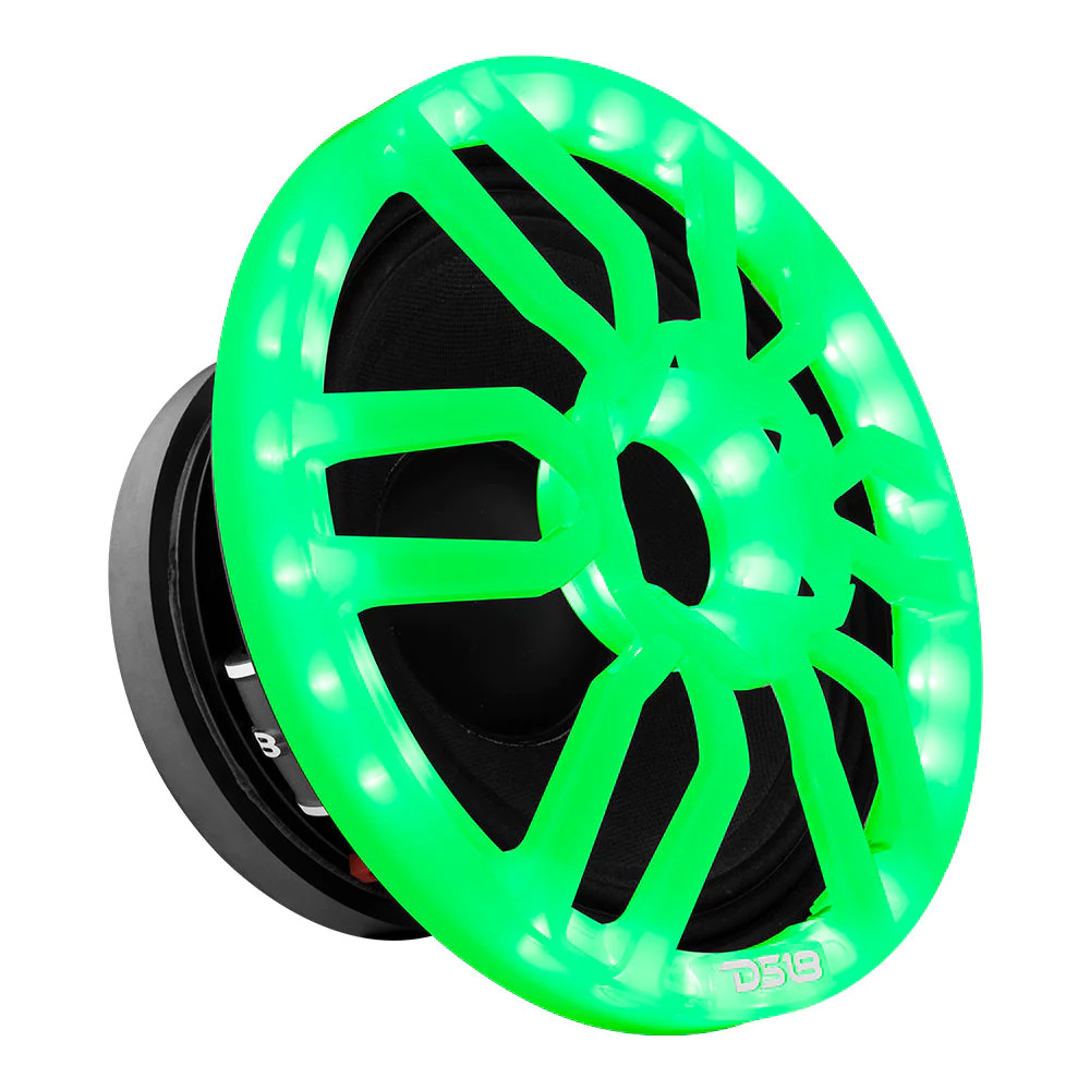 DS18 PRO UNIVERSAL 10" SPEAKER GRILL COVER WITH RGB LED