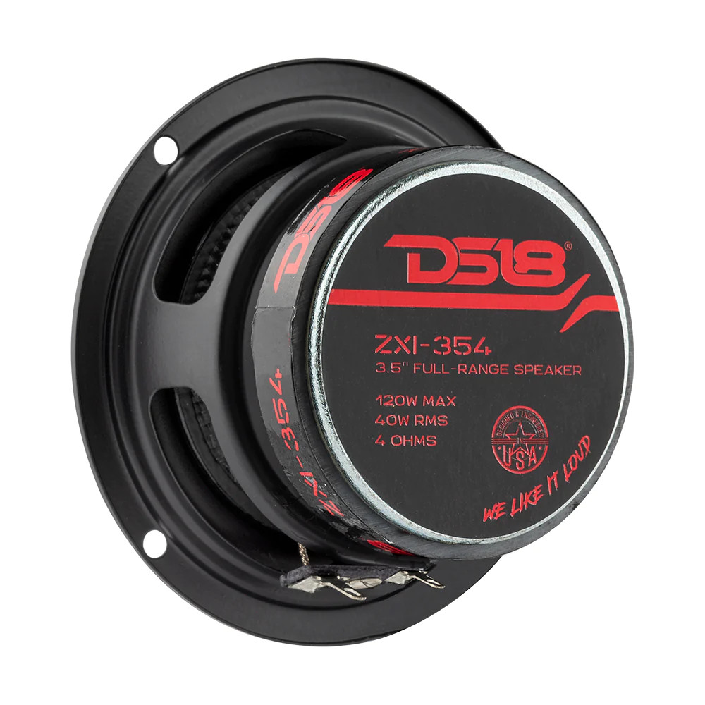 DS18 ELITE 3.5" FULL RANGE SPEAKERS WITH KEVLAR CONE 100W 4 OHM