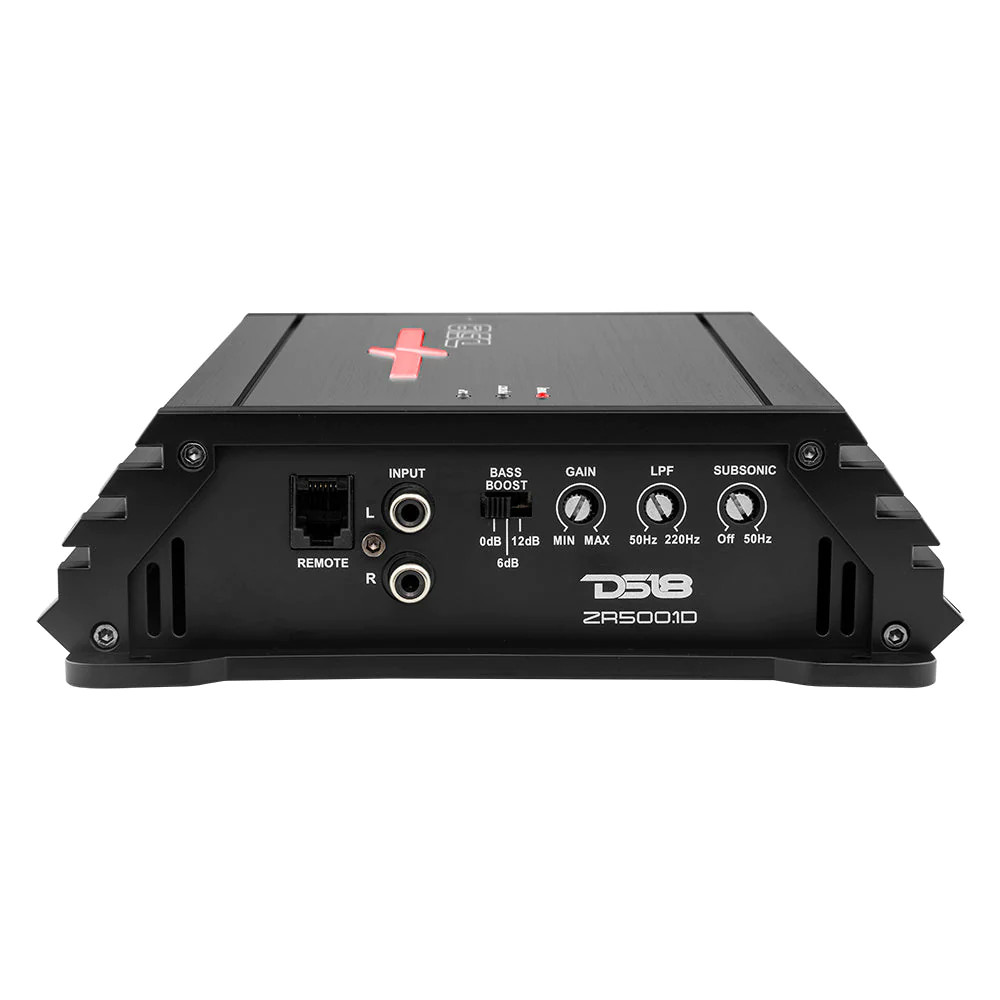 DS18 ZR CLASS D 1CH MONO BLOCK AMPLIFIER 500W RMS