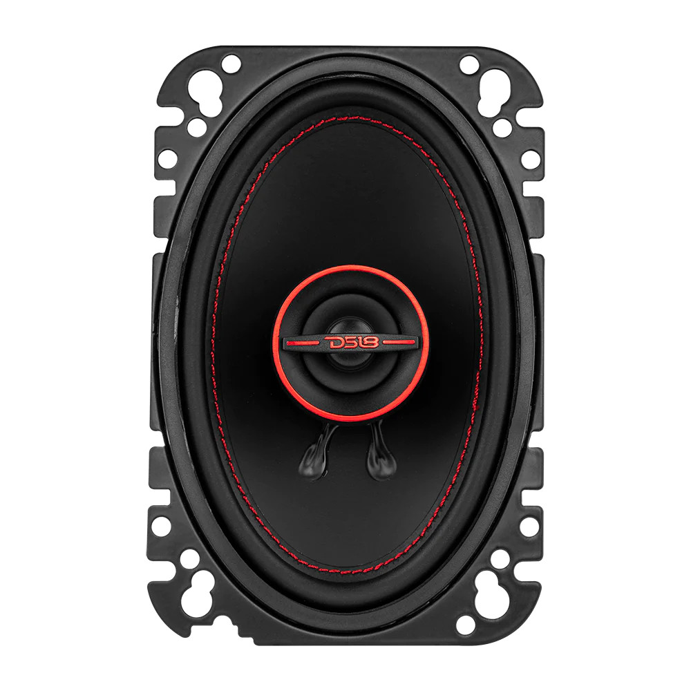 DS18 GEN-X SERIES 4" X 6" 4 WAY COAXIAL SPEAKERS 135 WATTS 4 OHM