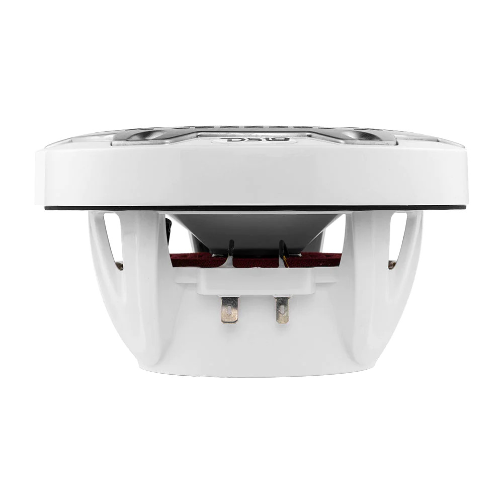 DS18 HYDRO 6.5" 2 WAY MARINE SPEAKER WITH BUILT IN RGB LED LIGHTING - WHITE