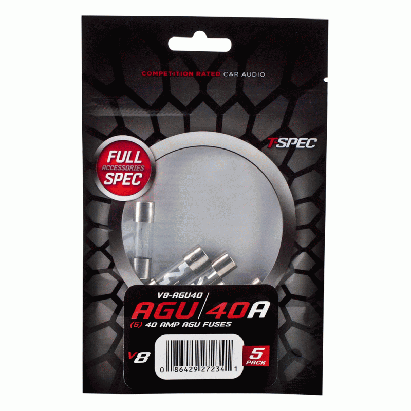40AMP AGU FUSE PACK 5PC