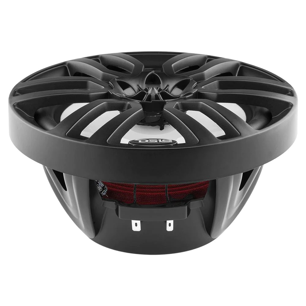 HYDRO 8" 2-Way Marine Speakers with Integrated RGB LED Lights 375Watts MATTE black