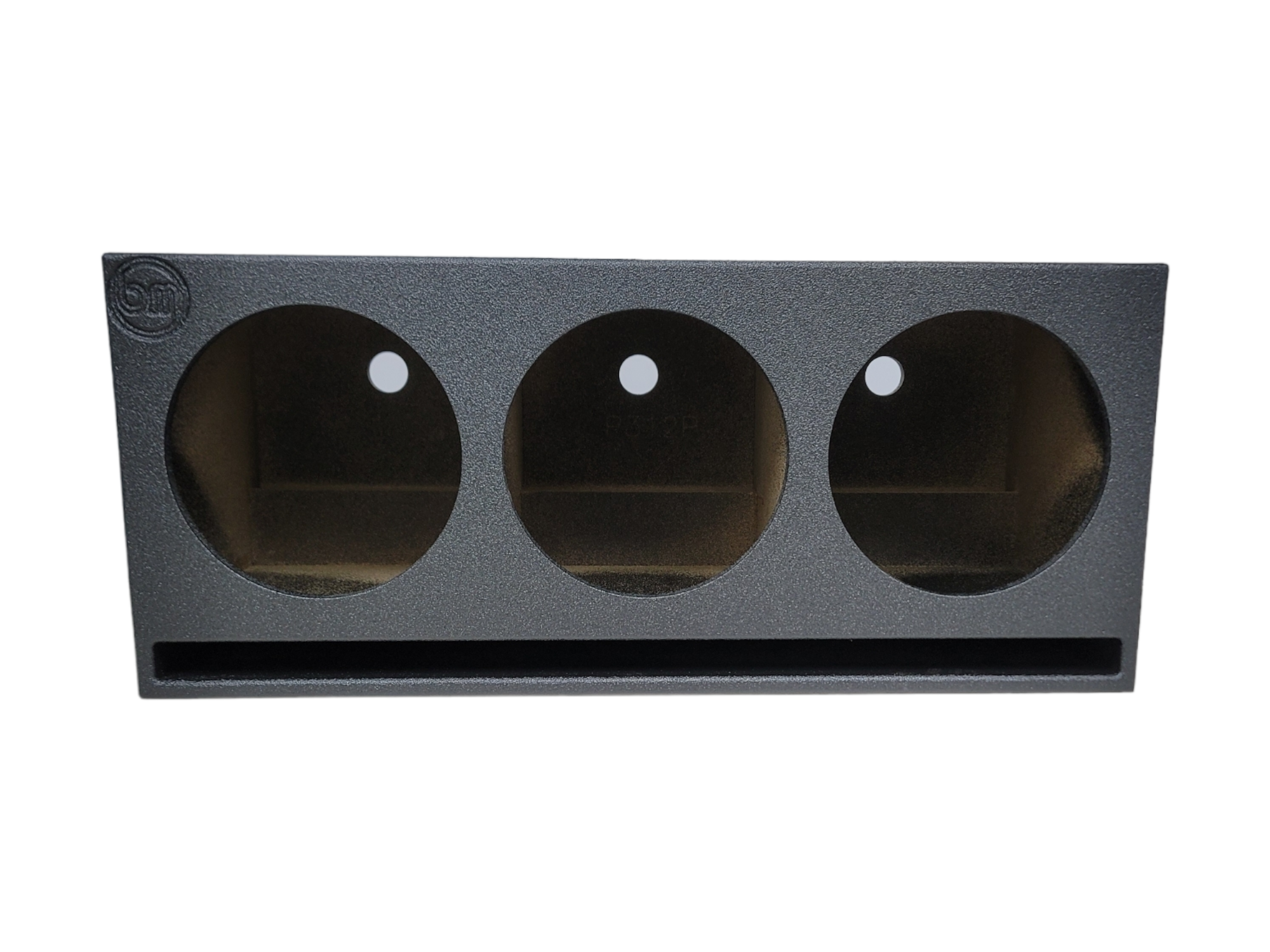 BASS-MAXX TRIPLE 12" VENTED POLY COATED ENCLOSURE