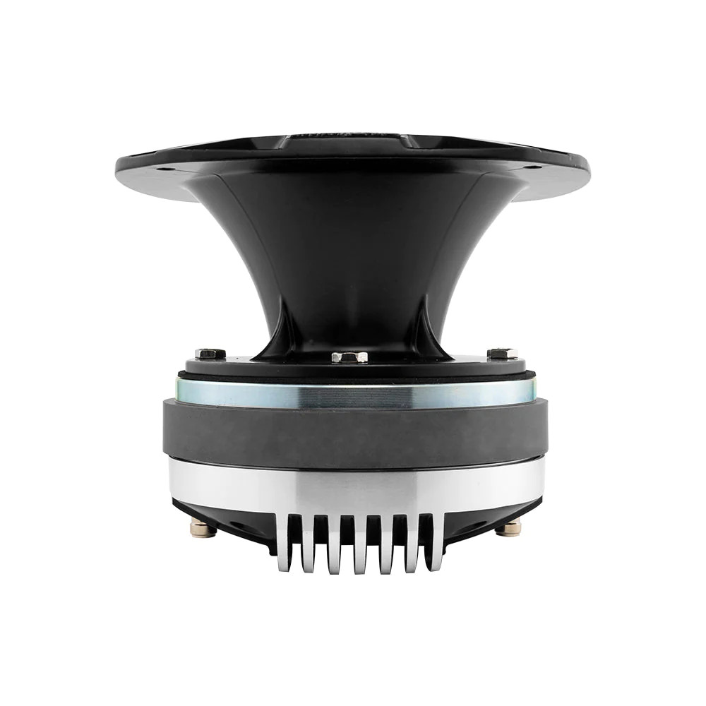 DS18 PRO-DKH1S 2" Bolt On Throat Compression Driver 2" Throat Titanium VC and PRO-HA52/BK Horn 640 Watts 110 Db 8 ohm Mounting Depth 4.9"