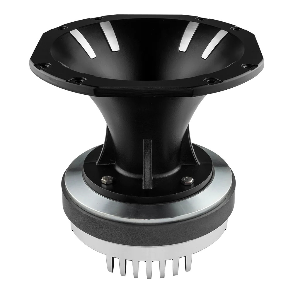 DS18 PRO-DKH2 2" Bolt On Throat Compression Driver 3" Titanium VC and PRO-HA102/BK Horn 800 Watts 8 ohm