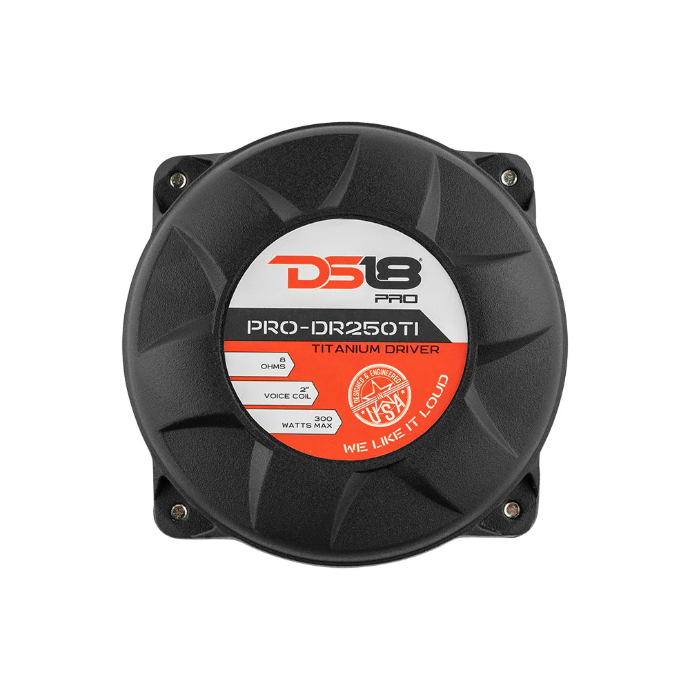 DS18 PRO 2" TITANIUM COMPRESSION HORN DRIVER 300 WATTS