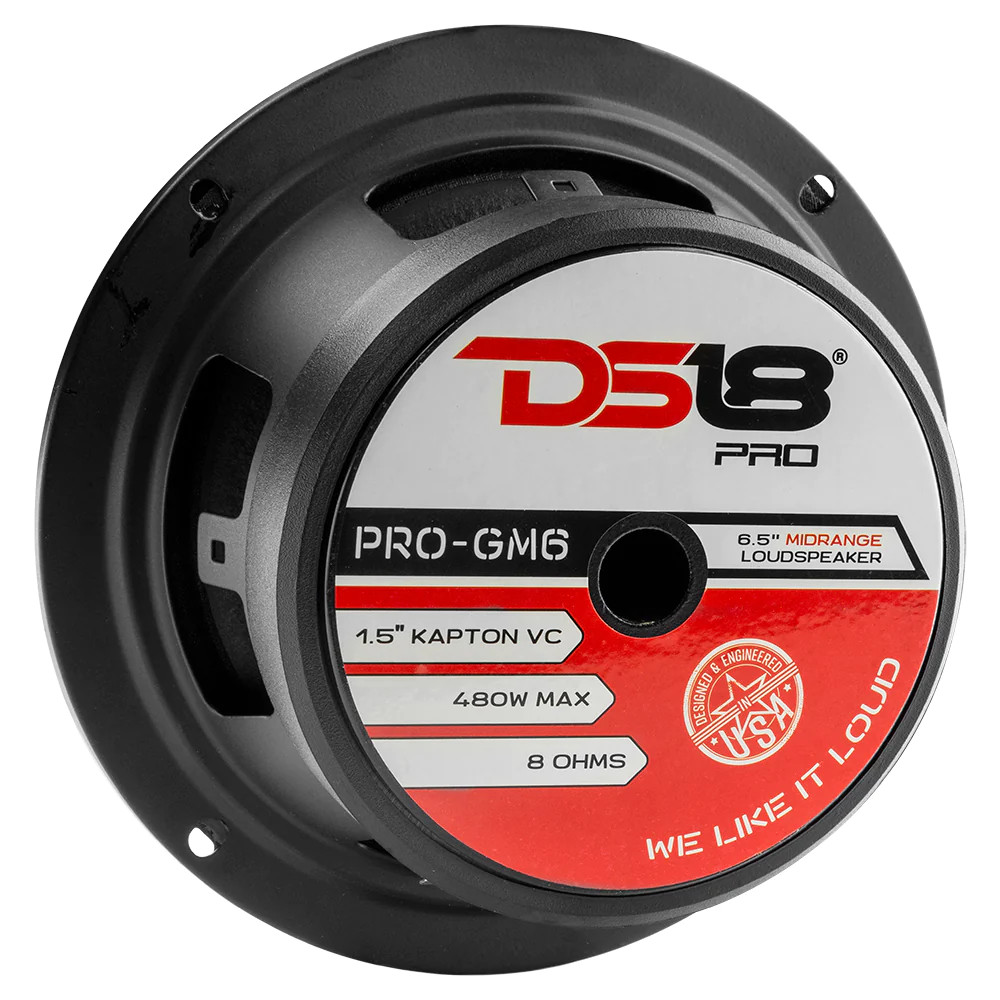 DS18 PRO 6" MIDRANGE LOUDSPEAKER 480W 8OHM