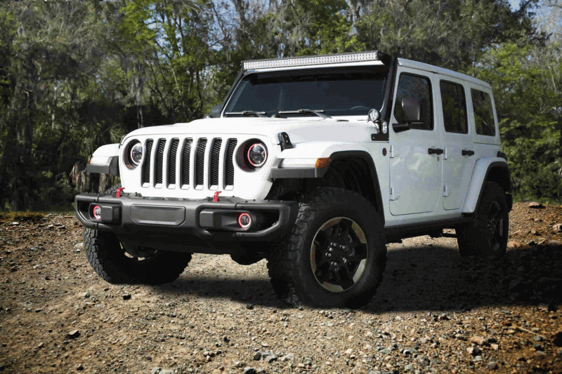 HEISE JEEP JL SERIES LIGHT BAR BRACKETS