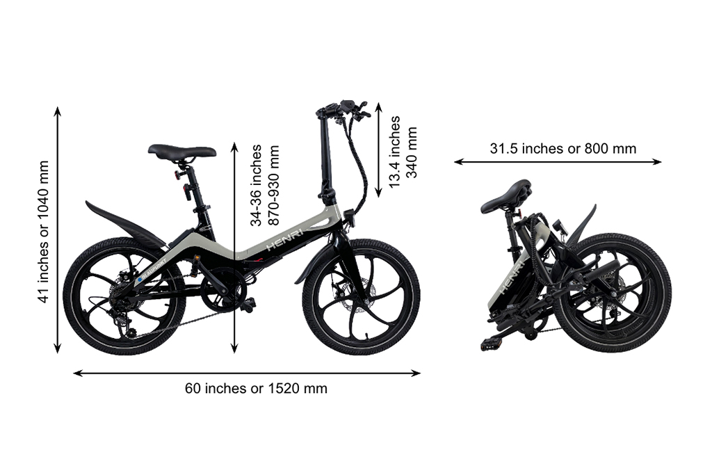 BLAUPUNKT HENRI 500 E-BIKE - MAGNESIUM SINGLE DIE-CAST FOLDABLE FRAME BLAUPUNKT HENRI 500 E-BIKE - MAGNESIUM SINGLE DIE-CAST FOLDABLE FRAME