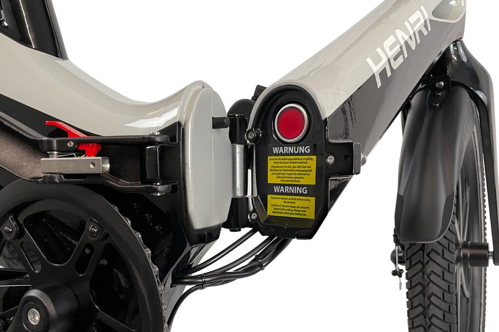 BLAUPUNKT HENRI 500 E-BIKE - MAGNESIUM SINGLE DIE-CAST FOLDABLE FRAME BLAUPUNKT HENRI 500 E-BIKE - MAGNESIUM SINGLE DIE-CAST FOLDABLE FRAME