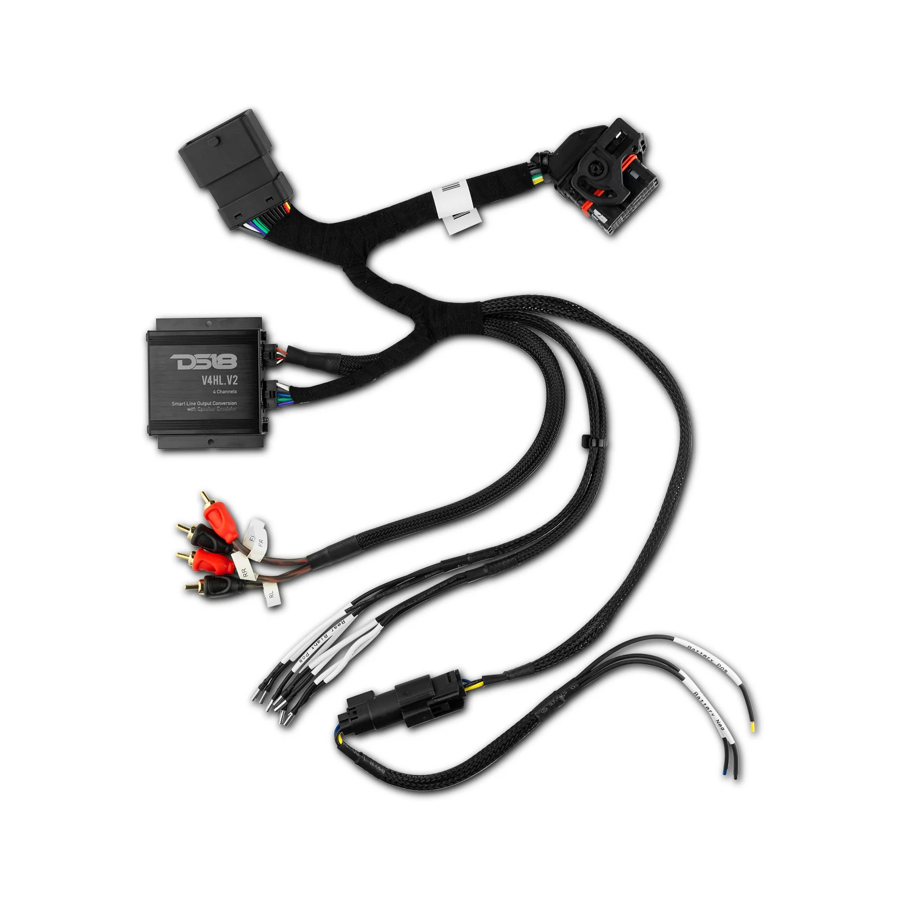 DS18 PLUG N PLAY T HARNESS AMPLIFIER INTEGRATION FOR 2014 UP HARLEY DAVIDSON