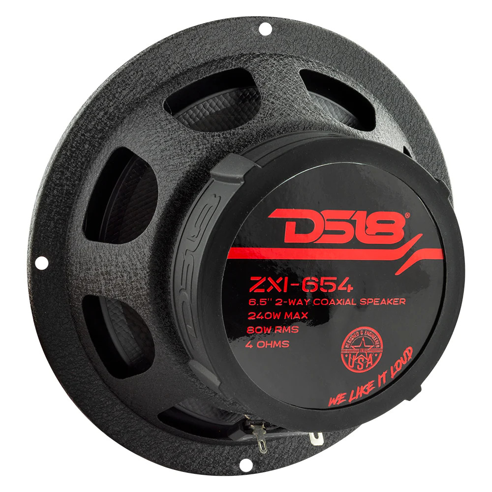 DS18 ZXI-654 Kevlar 6.5" 2-Way Coaxial Car Speaker 240 Watts 4-Ohm