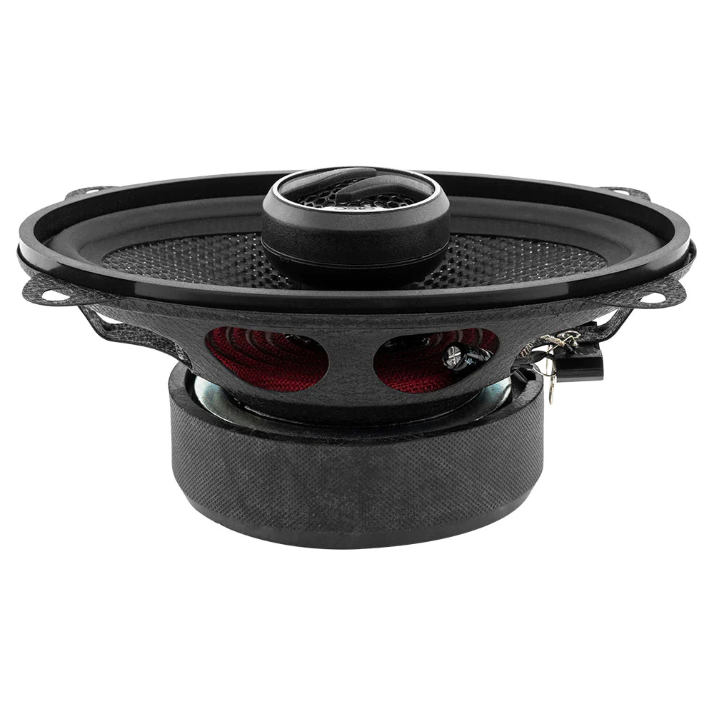DS18 ZXI 4x6" 2-Way Coaxial Speakers with Kevlar Cone 180 Watts 4-Ohm