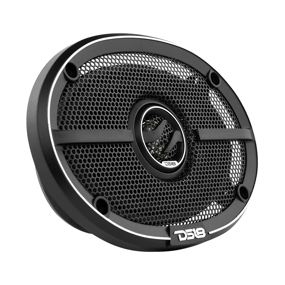 DS18 ZXI 4x6" 2-Way Coaxial Speakers with Kevlar Cone 180 Watts 4-Ohm
