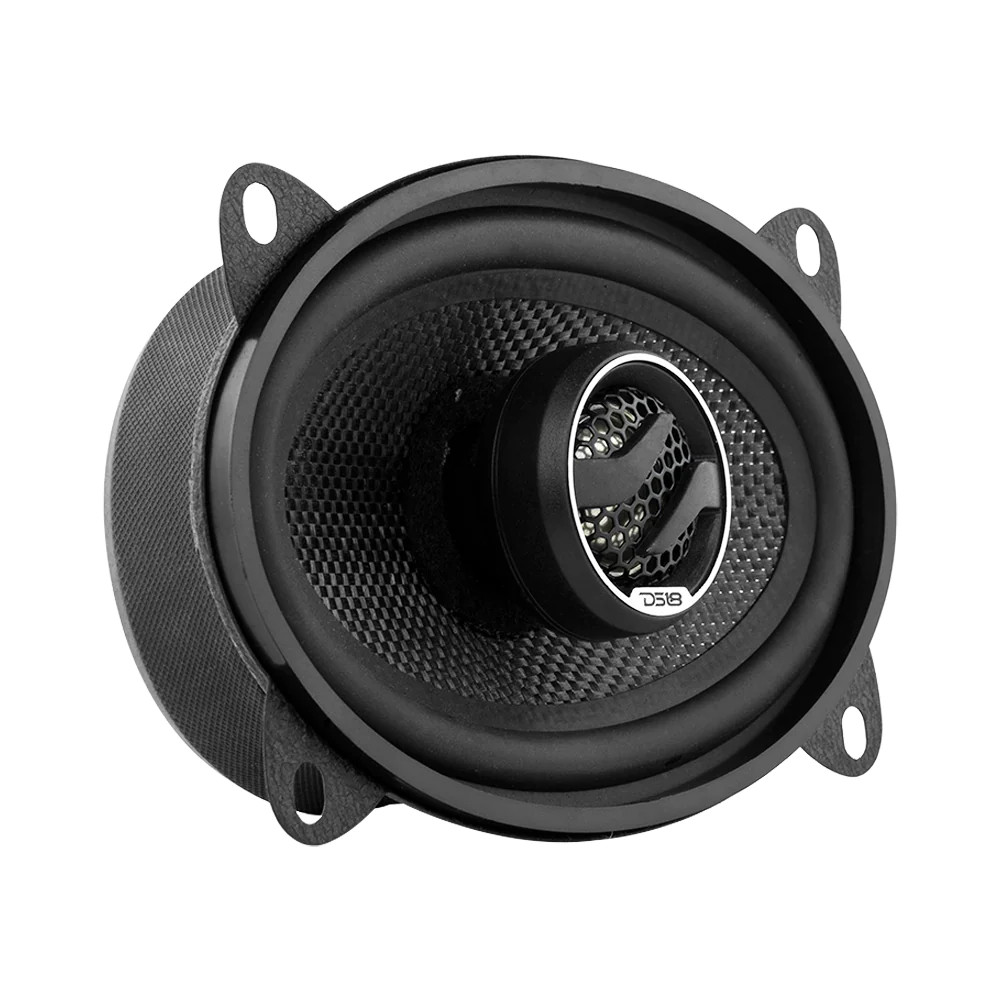 DS18 ZXI 4x6" 2-Way Coaxial Speakers with Kevlar Cone 180 Watts 4-Ohm