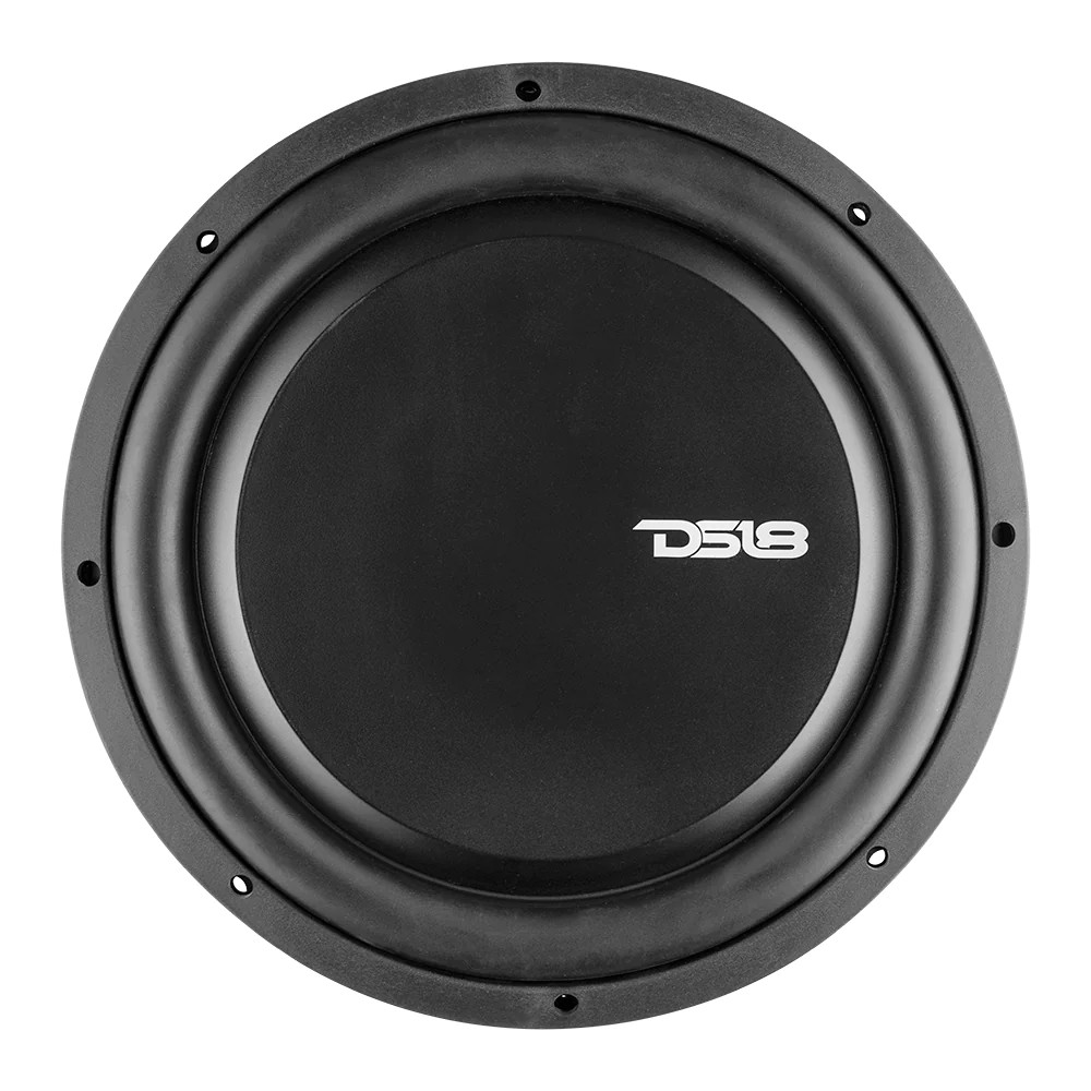 DS18 WATER RESISTANT 12" SHALLOW SUBWOOFER 600W RMS DUAL 2 OHM