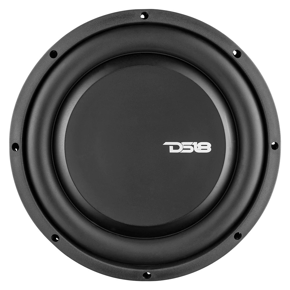 DS18 WATER RESISTANT 10" SHALLOW SUBWOOFER 400W RMS DUAL 4OHM